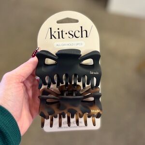 2 Piece Plastic Large Claw Clips